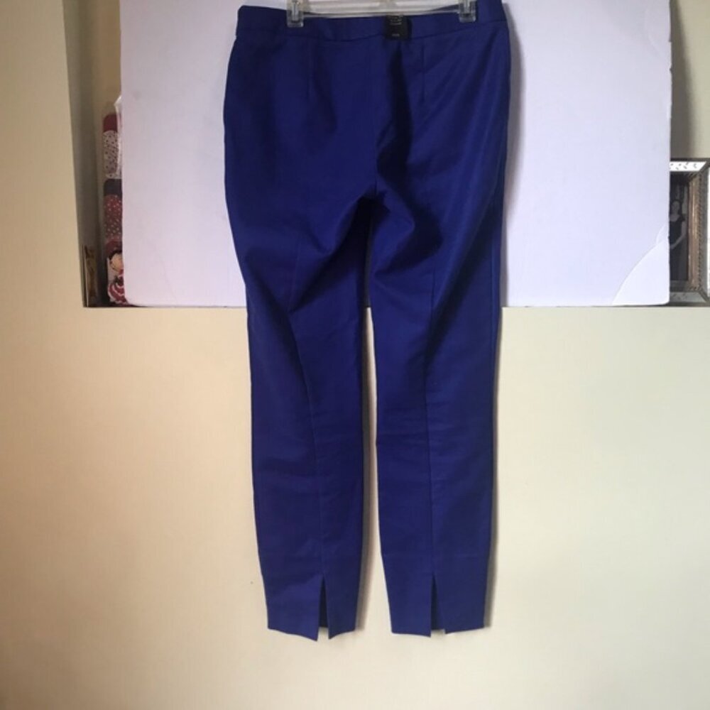 Aritzia Babaton Cecil Cotton Straight Slim Ankle Slits Side Zip Spandex Preppy - Picture 3 of 15